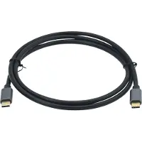 Equip 128354 USB 3.2 Gen 2x1 Type-C naar Type-C, mannelijk/mannelijk, 1,0 meter, 5A, zwart