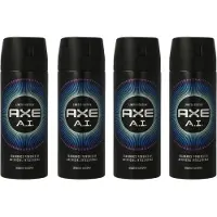 Axe Deodorant Bodyspray A.I. Fresh - Voordeelverpakking 4 x 150 ml