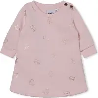 BOSS Babyjurkje van een katoenmix met all-over-logoprint