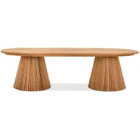 Benoa Tuintafel Ovaal Mirai 240 (Naturel, 240x110x76cm)