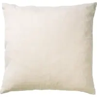 Dutch decor JAMES - Kussenhoes 45x45 cm - duurzaam katoen - effen kleur - Pumice Stone - beige - met rits - zonder binnenkussen
