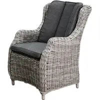 AVH-Collectie Darwin robuust dining tuinstoel 8 mm grijs