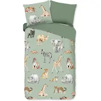 Pure Dekbedovertrek kids safari