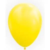 We Fiesta 10 Ballonnen 12" Geel - Versiering Feestdecoratie Decoratie Verjaardag Jubileum Thema Feest Ballon