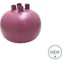 Vase the World Kandelaar Valdes | mauve | Ø25 x H24 cm