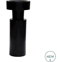 Vase the World Kandelaar Chasico | Medium | Zwart - Black | Ø13 x H30 cm