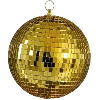 Mica Decorations Discobal | | Ø 20 cm (Goud)