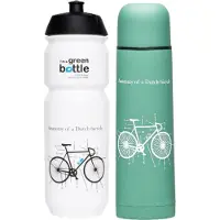 Retulp Combi Pakket Fiets - Bidon - Thermosbeker - Waterflessen - Sport - Waterfles - Drinkfles - 750 ml - 2 stuks