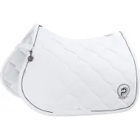 Eskadron Zadeldek Platinum Softshell Emblem Veelzijdigheid Wit