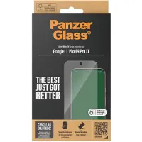 PanzerGlass - Google Pixel 9 Pro XL Beschermglas - Ultra-Wide Fit - Krasbestendig - Makkelijk aanbrengen