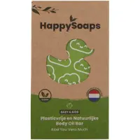Happy Soaps Baby & Kids Olie - Aloë You Vera Much - Mild en Verzorgende Babyolie - 100% Natuurlijk, Plasticvrij & Vegan - 3x20 Gram