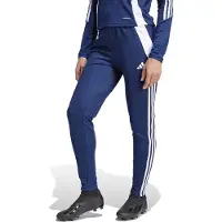 Adidas Sportbroek 'Tiro 24' donkerblauw / wit