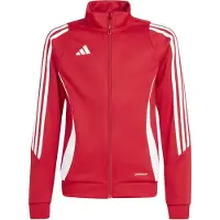 Adidas Sportjas 'Tiro 24' rood / wit