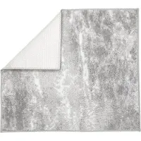 Kleine wolke - Badmat - Nevoa - 60x60 cm - Zilvergrijs