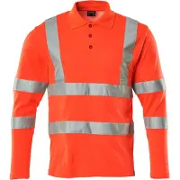 Mascot 18283-995 Poloshirt Lange Mouwen Safe Classic | Maat: XXL