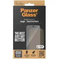 PanzerGlass - Schermbeschermer voor Google Pixel 9/9 Pro - Ultra-Wide Fit