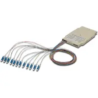 Digitus ASSMANN - Boîtier d'épissures - LC MM X 12 - blanc, RAL 9010