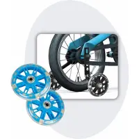 Voltano Zijwieltjes LED Verlichting – Blauw – 12-20 inch