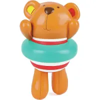 Hape Swimmer Teddy Wind-Up Toy
