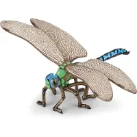 Papo -hand-painted - figurine -Wild animal kingdom - Dragonfly -50261 -Collectible - For Children - Suitable for Boys and Girls- From 3 years old