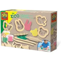 SES Creative SES - ECO Klei Met Houten Tools