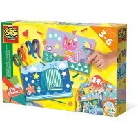 SES Creative 14632, Creatieve set voor kinderen, vanaf 3 jaar, Karton, Meerdere kleuren