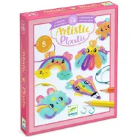 Djeco - 5 st. - Kawaii Schlüsselanhänger - - One Size - Kreatives Spielset