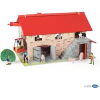 Papo Den Große Gård - 55 x 31, 5 x 38 cm - - One Size - Spielzeugfiguren