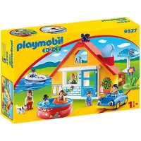 Playmobil 1.2.3 Vakantie huisje - 9527