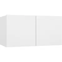 vidaXL Tv-hangmeubel 60x30x30 cm wit