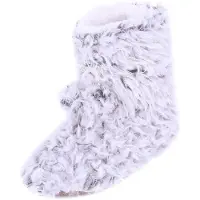 Sarcia.eu Grijze pantoffels met pompons