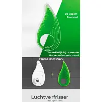 Synx Tools - Toilet Luchtverfrissers - Frame Met Tape - Appel Geur - Met schroefgaten