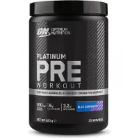 Optimum Nutrition Platinum Pre Workout - 20 servings - Blue raspberry