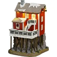 Luville House on stilts b/o l14,5xb13,5xh22 cm