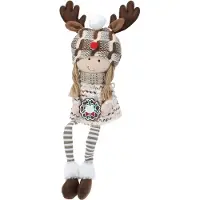Home Styling Collection Pluche kerstdecoratie, 51 cm