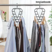 InnovaGoods Organizerset voor kleerhangers Orzer 2 Stuks