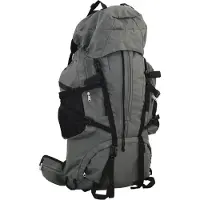 vidaXL Wandelrugzak 100 L oxford stof grijs