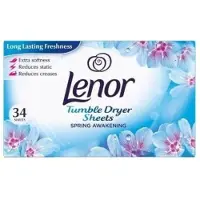 Lenor - Droogtrommeldoekjes - Spring Awakening - 12 x 34 doekjes - Voordeelverpakking