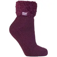 Heat Holder Dames Non Slip Thermische Enkel Slipper Bed Sokken - HHL03