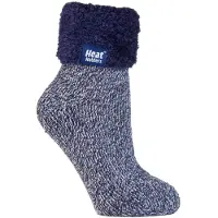 Heat Holder Dames Non Slip Thermische Enkel Slipper Bed Sokken - HHL06
