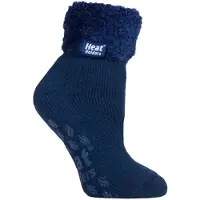 Heat Holder Dames Non Slip Thermische Enkel Slipper Bed Sokken - HHL09