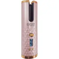 Italian Design Diamond Curl autokruller draadloos | roze