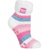 Heat Holder Dames Non Slip Thermische Enkel Slipper Bed Sokken - HHL01