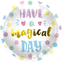 Folat - Folieballon 'Have a Magical Day' - 45 cm