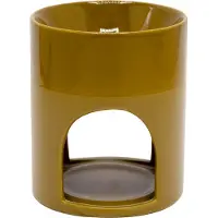 Scentchips Wax Geurbrander Pilar Geel D 10 H 12 Cm