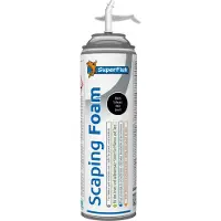 Superfish Scaping Foam Purschuim Zwart 375 Ml