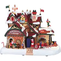 Lemax Kersthuisje Kringle's cottage with 4,5V adaptor