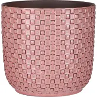 Mica Decorations Bloempot Daan Roze D 17 H 16 Cm