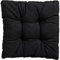 Madison Matraskussen Madison Florance Panama Black (47 x 47 cm)