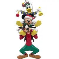Kurt S. Adler Ornament Mickey / Donald / Goofy Multi 6 X 5 X 10 Cm